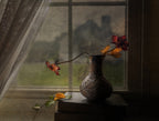 Flowers fading at dusk Poster och Canvastavla