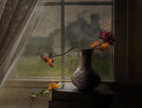 Flowers fading at dusk Poster och Canvastavla