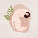 Beautiful Curvy Lady 02 Poster och Canvastavla