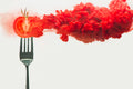 Disintegrated tomato Poster och Canvastavla