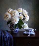 Honey Golden Peony Poster och Canvastavla