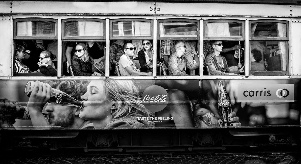 Lisbon tram 575 Poster och Canvastavla