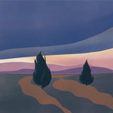 Heavy Evening Cloud Poster och Canvastavla