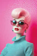Oh Barbie No 2 Poster och Canvastavla
