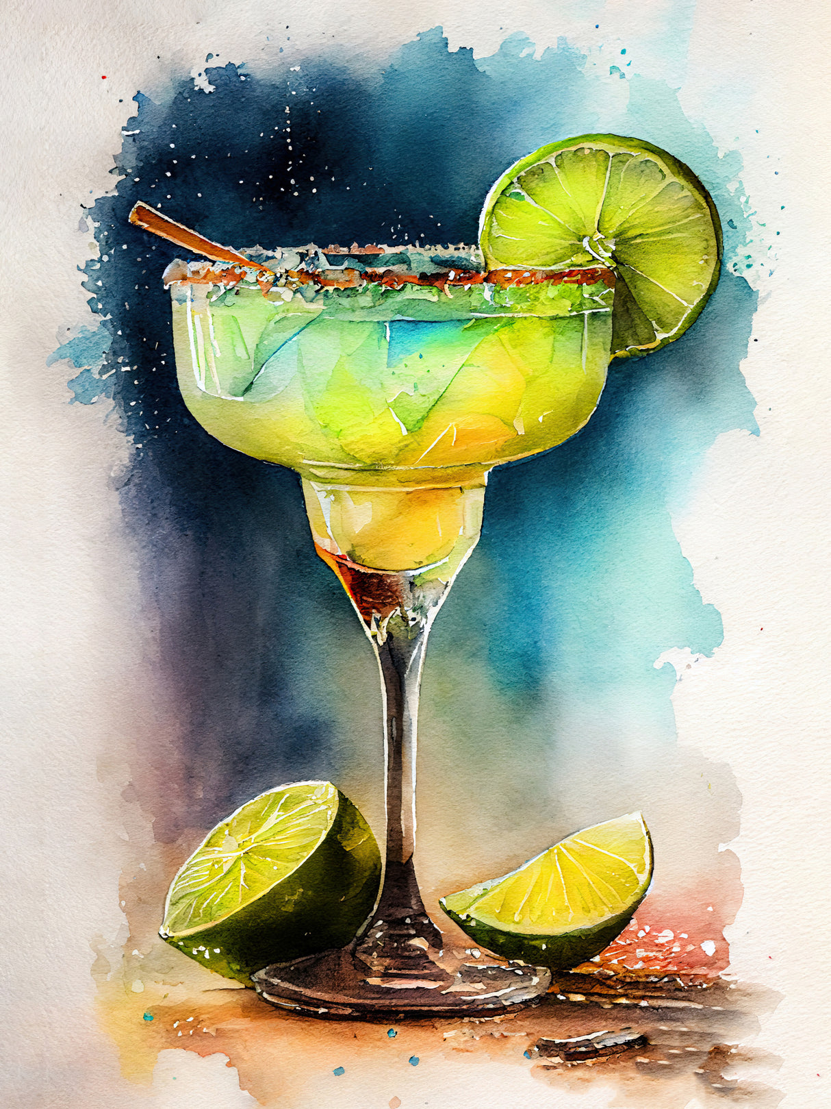 Drinks cocktail Poster och Canvastavla