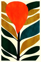 Abstract Flower No.3 Poster och Canvastavla