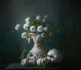 White Autumn Poster och Canvastavla