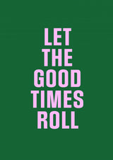 Good Times Poster och Canvastavla