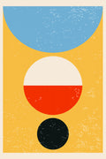 Minimal Abstract Shapes Series #29 Poster och Canvastavla