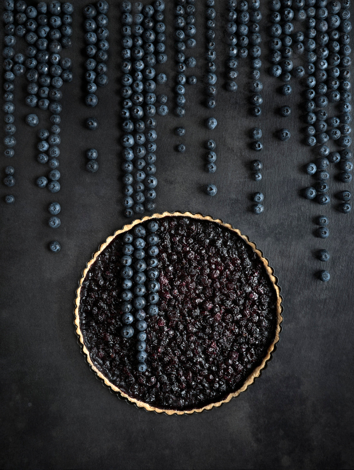 The blueberry pie Poster och Canvastavla