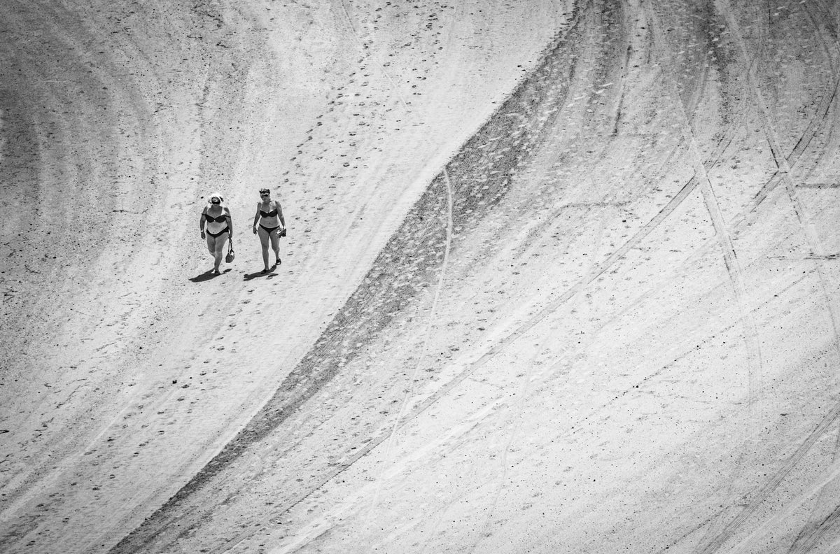 Footprints Poster och Canvastavla