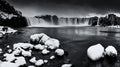 Godafoss Panorama Poster och Canvastavla
