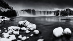Godafoss Panorama Poster och Canvastavla