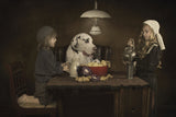 Dutch painting The Potato Eaters 2018 Poster och Canvastavla