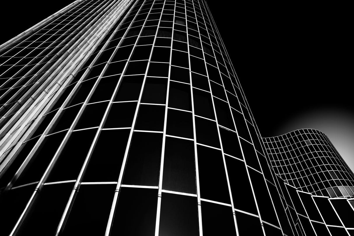 Black Windows Poster och Canvastavla