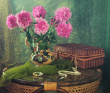 still life with Peonies-1807 Poster och Canvastavla