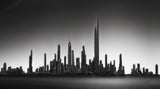 Kuwait skyline Poster och Canvastavla