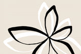 Abstract Flowers Poster och Canvastavla
