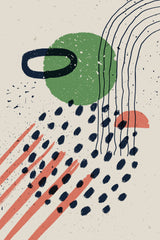 Abstract Poster Series #1 Poster och Canvastavla