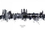 Toluca Skyline Mexico Poster och Canvastavla