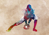 Baseball Sport Art 3 Poster och Canvastavla