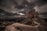 Tre Cime di Lavaredo Poster och Canvastavla