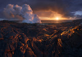 Lava fields Poster och Canvastavla