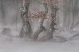 Trees in  the blizzard Poster och Canvastavla
