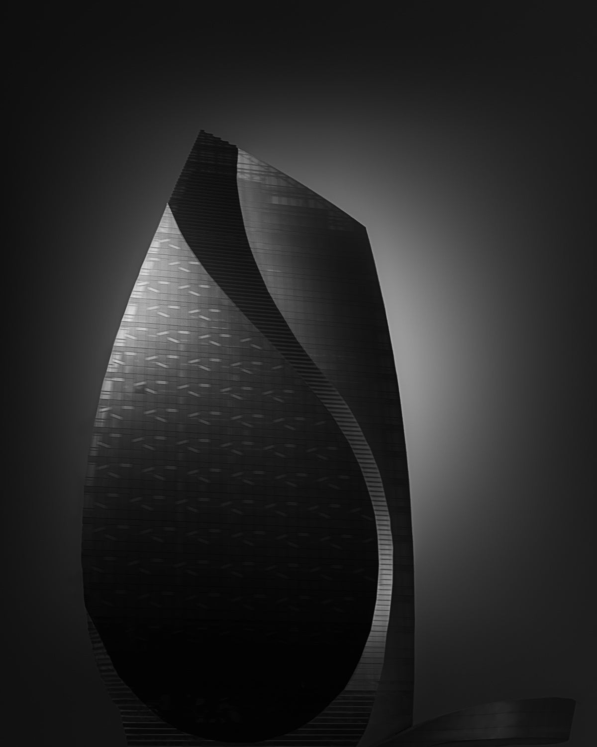 Curved lines Poster och Canvastavla