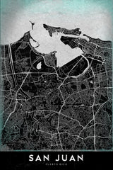 SAN JUAN Poster och Canvastavla