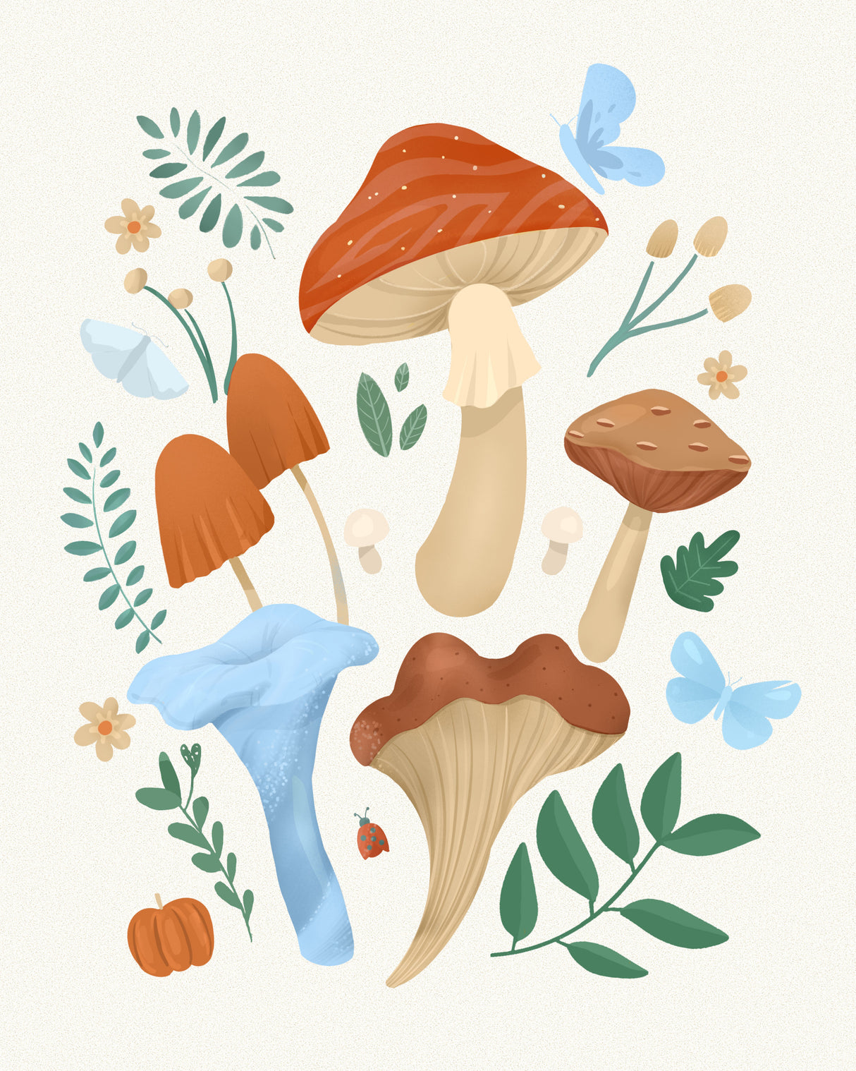 Fungi Poster och Canvastavla