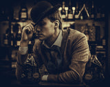 Bourbon evening Poster och Canvastavla
