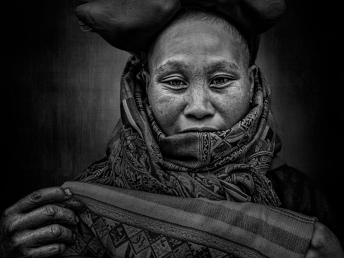 Hmong women,SAPA,Vietnam Poster och Canvastavla