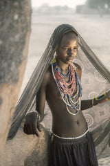 Beauty in a tribes girl Poster och Canvastavla