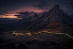 The luminous Trail Poster och Canvastavla