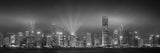Hong Kong monochrome Poster och Canvastavla