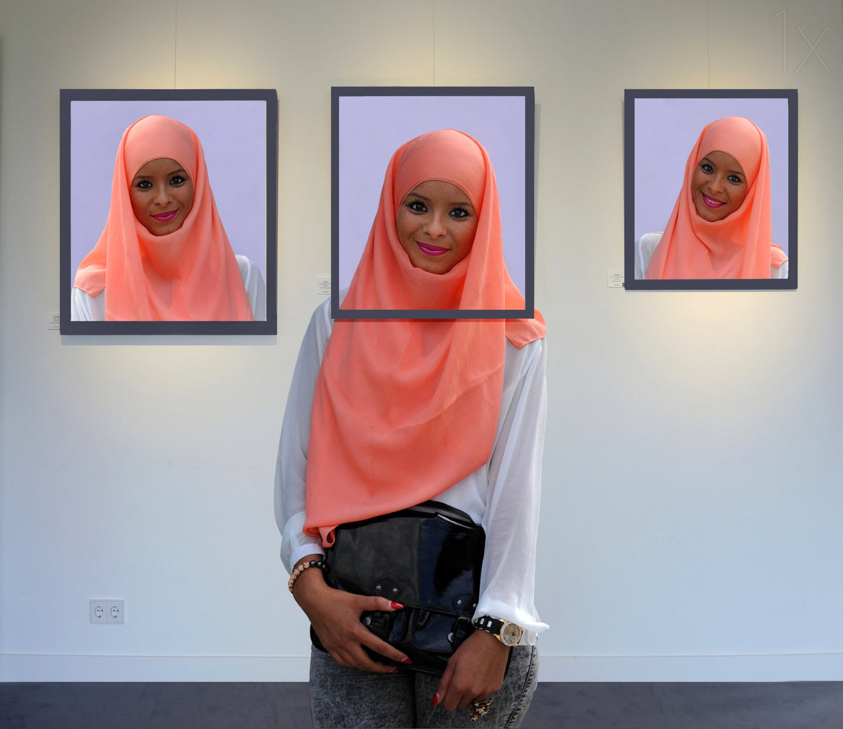 She and herself Poster och Canvastavla