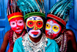 Face Painting Poster och Canvastavla