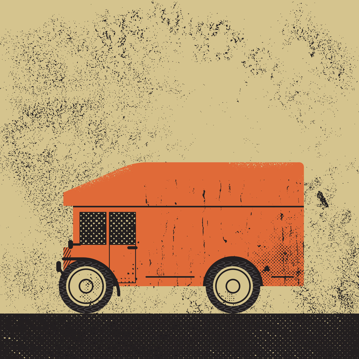 Truck Poster och Canvastavla