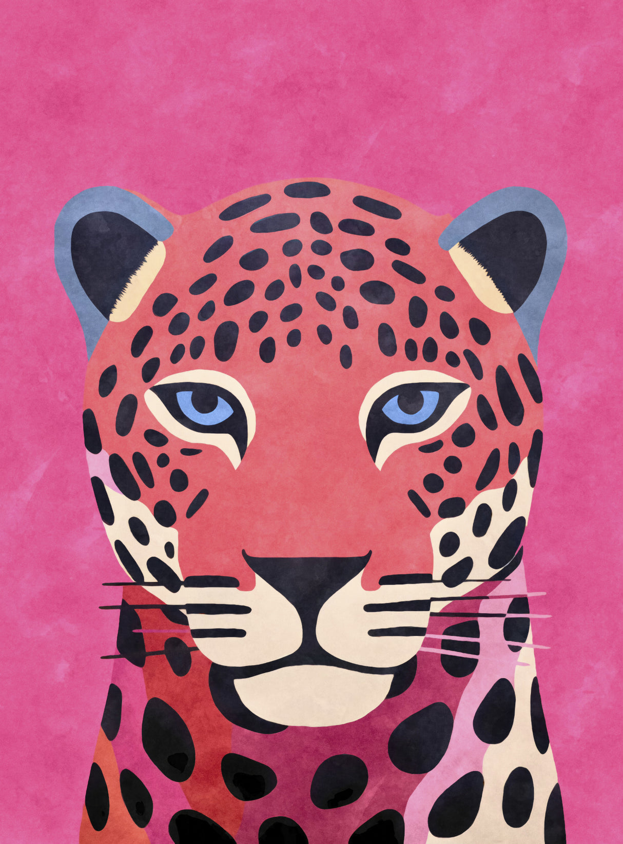 Fancy Cheetah 002 Poster och Canvastavla