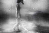 '...I met her sadly, in the lonely falling rain...' Poster och Canvastavla