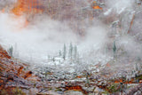Snow in Zion National Park, Utah Poster och Canvastavla