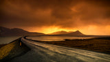 Follow The Road Poster och Canvastavla