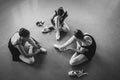 Three girls Poster och Canvastavla