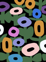 Whimsical Doughnut Bloom Poster och Canvastavla