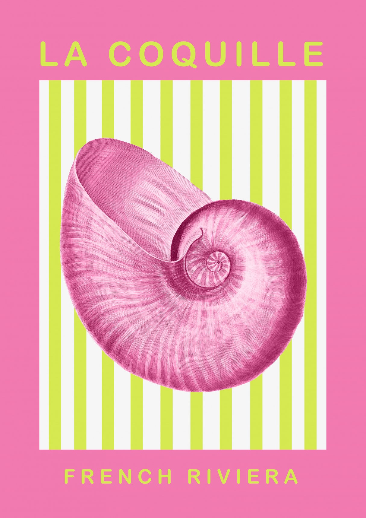 Theshellmaximalist Ratioiso Poster och Canvastavla