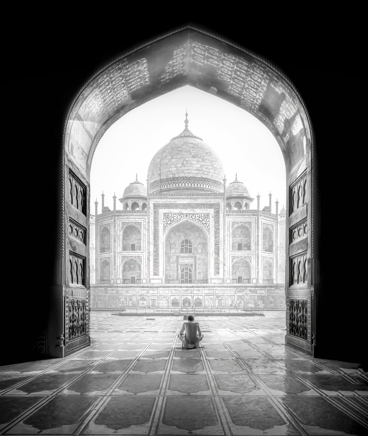 Taj Mahal Poster och Canvastavla