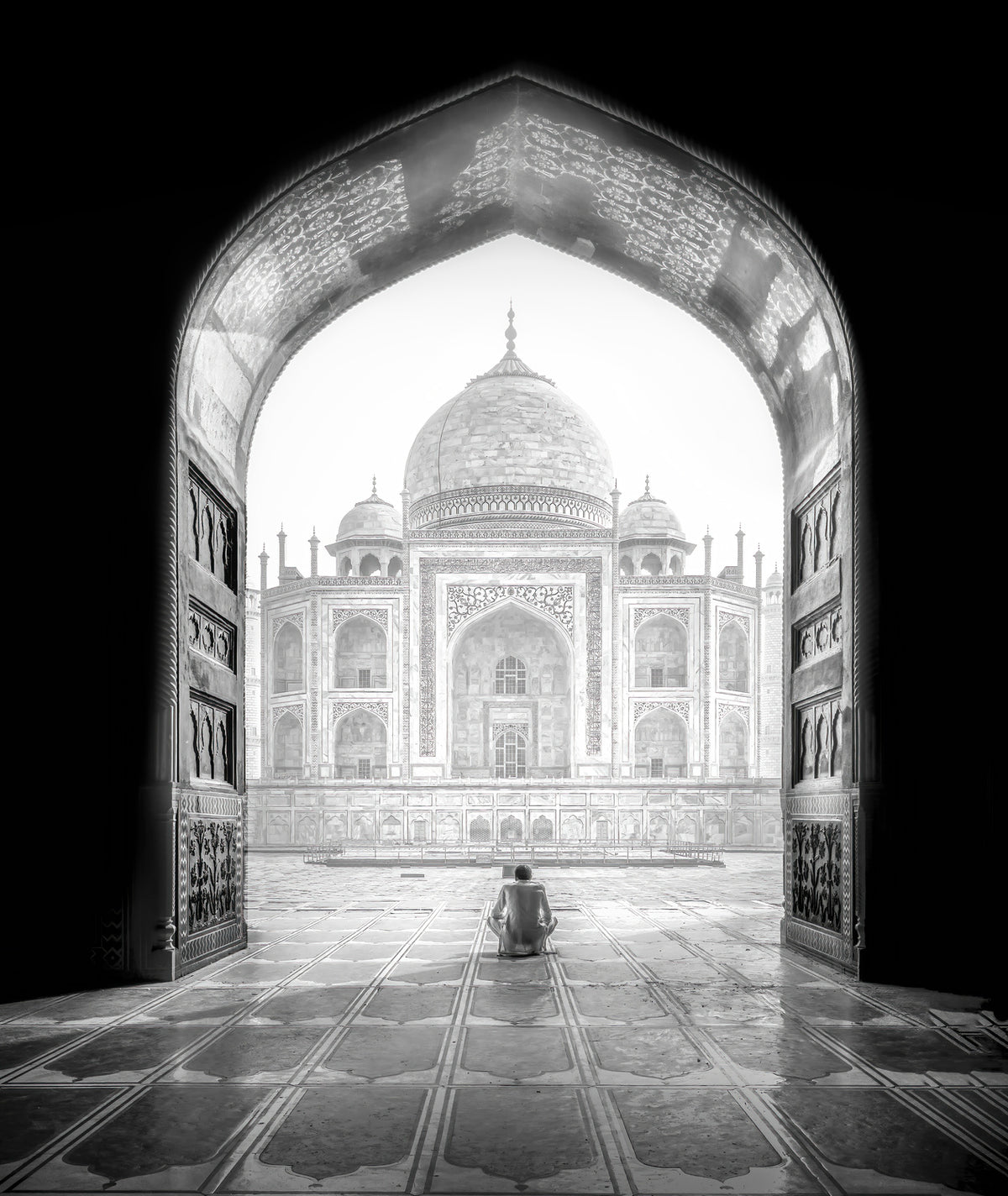 Taj Mahal Poster och Canvastavla