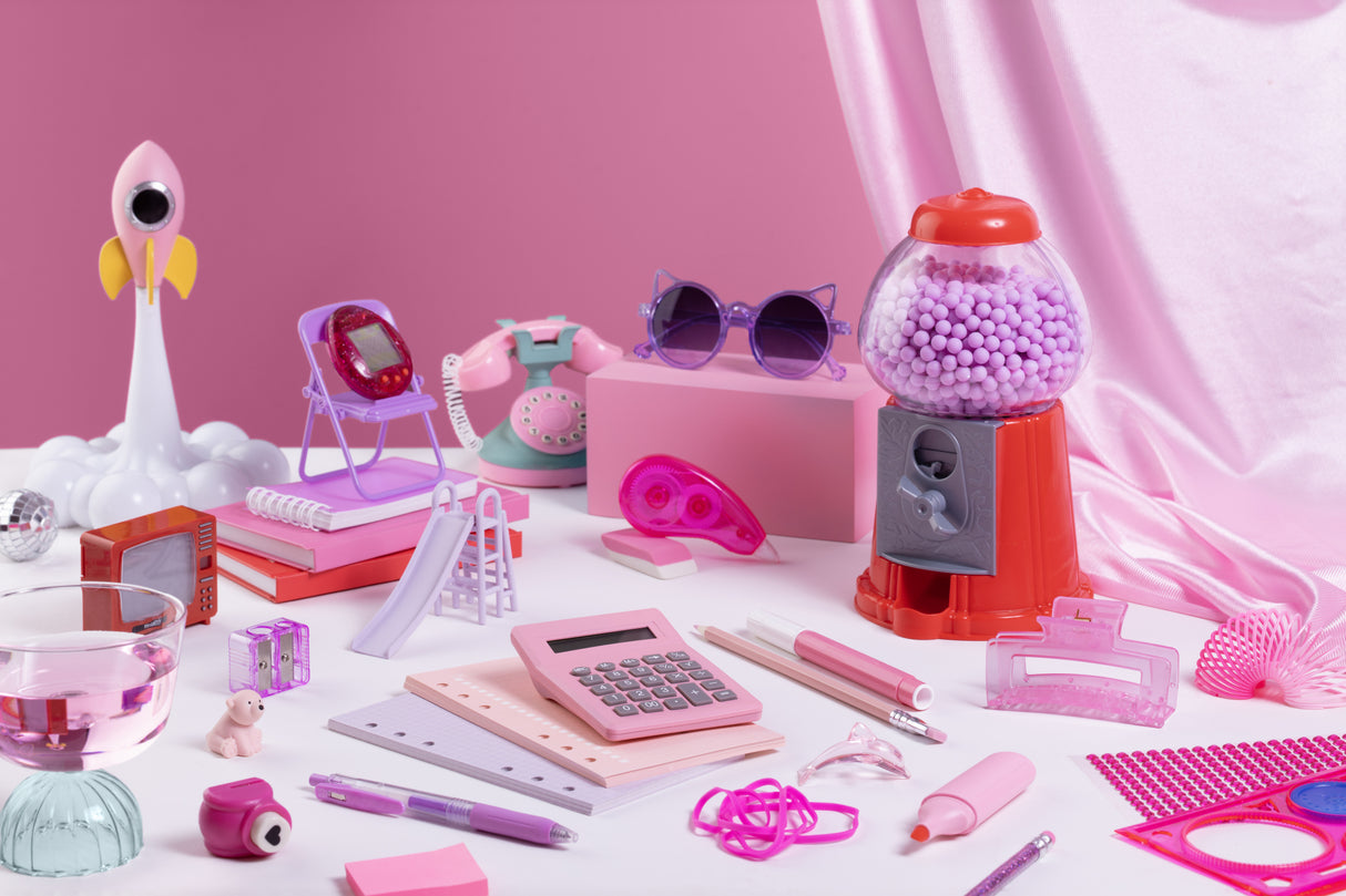 Pink office Poster och Canvastavla