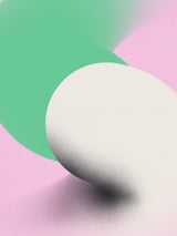 Minty Abstract Poster och Canvastavla